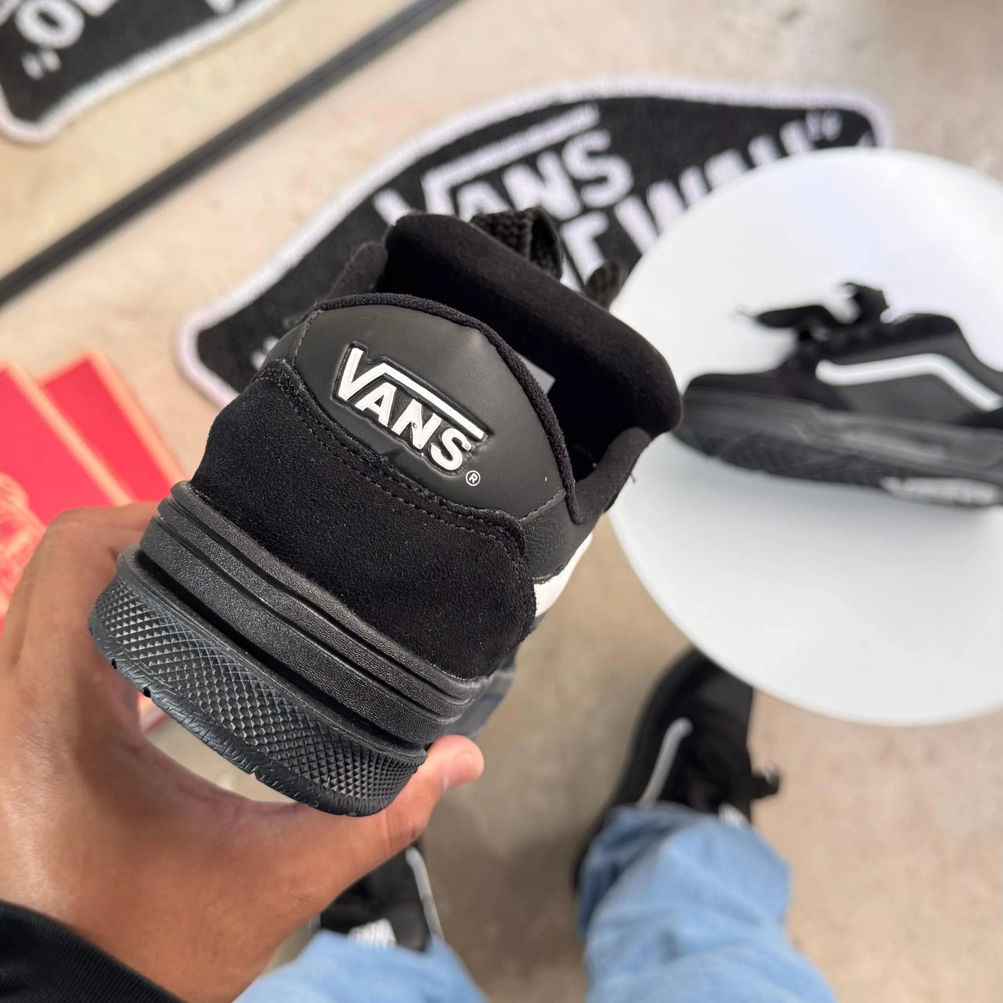 Tênis Vans Hylane Preto e Branco – Estilo Street