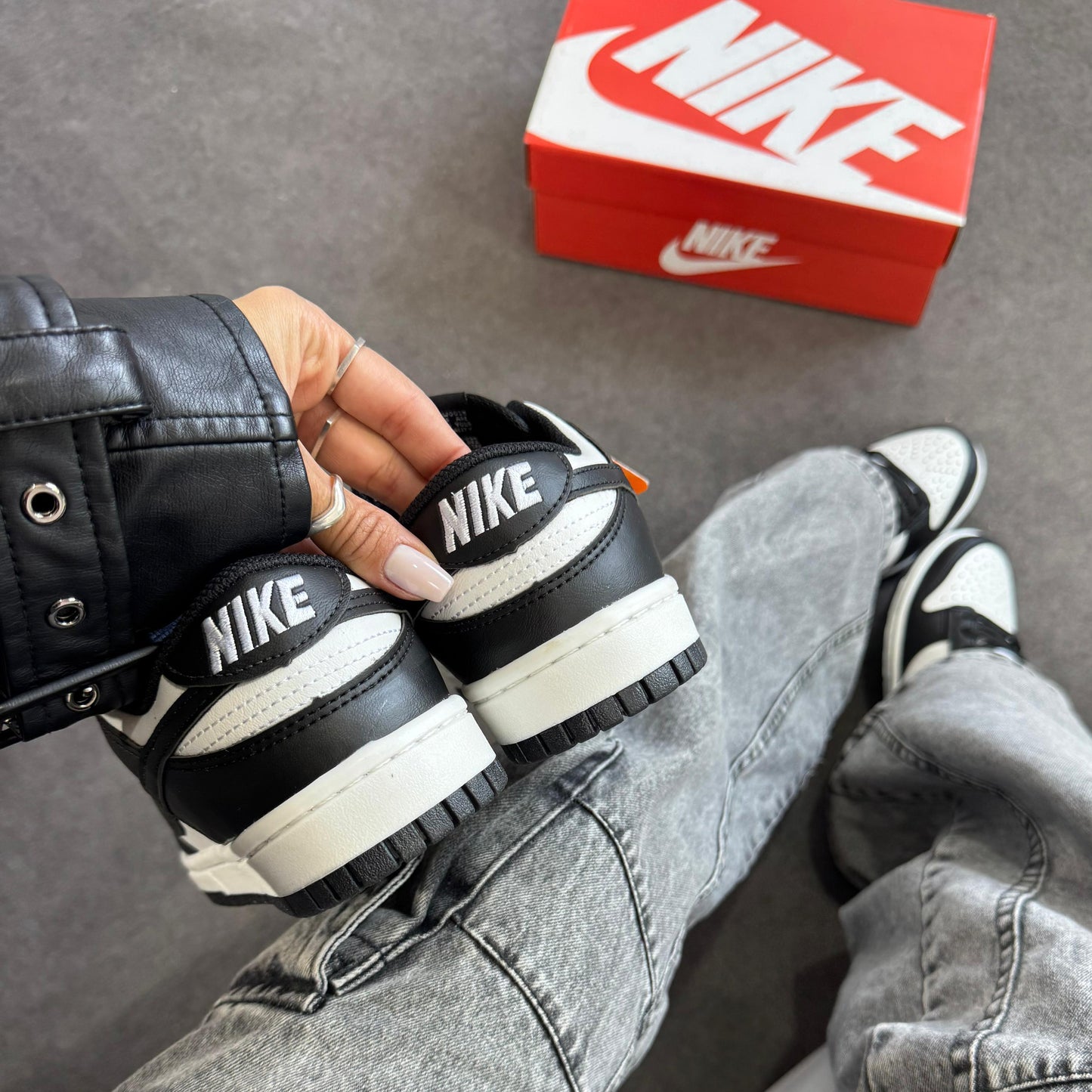 Tênis Nike Dunk Panda – Visual Moderno e Super Confortável