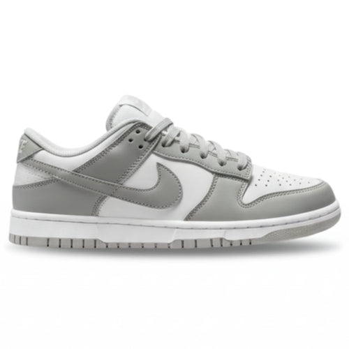 Tênis Nike Dunk Cinza e Branco – Estilo Street Moderno