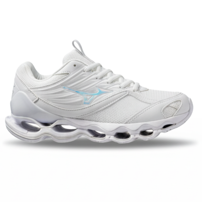Tênis Mizuno Prophecy 13-S Branco Refletivo – Design Exclusivo e Conforto Máximo