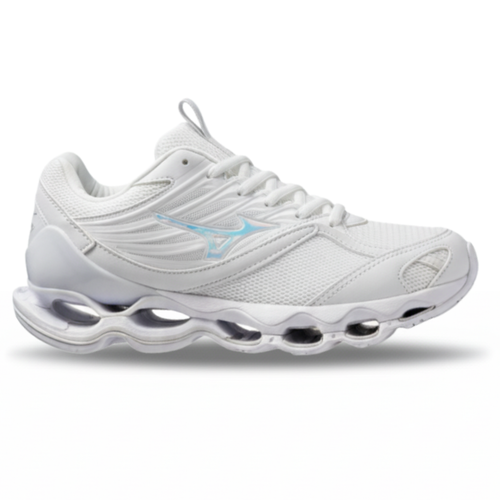 Tênis Mizuno Prophecy 13-S Branco Refletivo – Design Exclusivo e Conforto Máximo