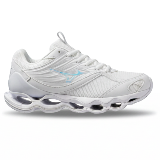 Tênis Mizuno Prophecy 13-S Branco Refletivo – Design Exclusivo e Conforto Máximo
