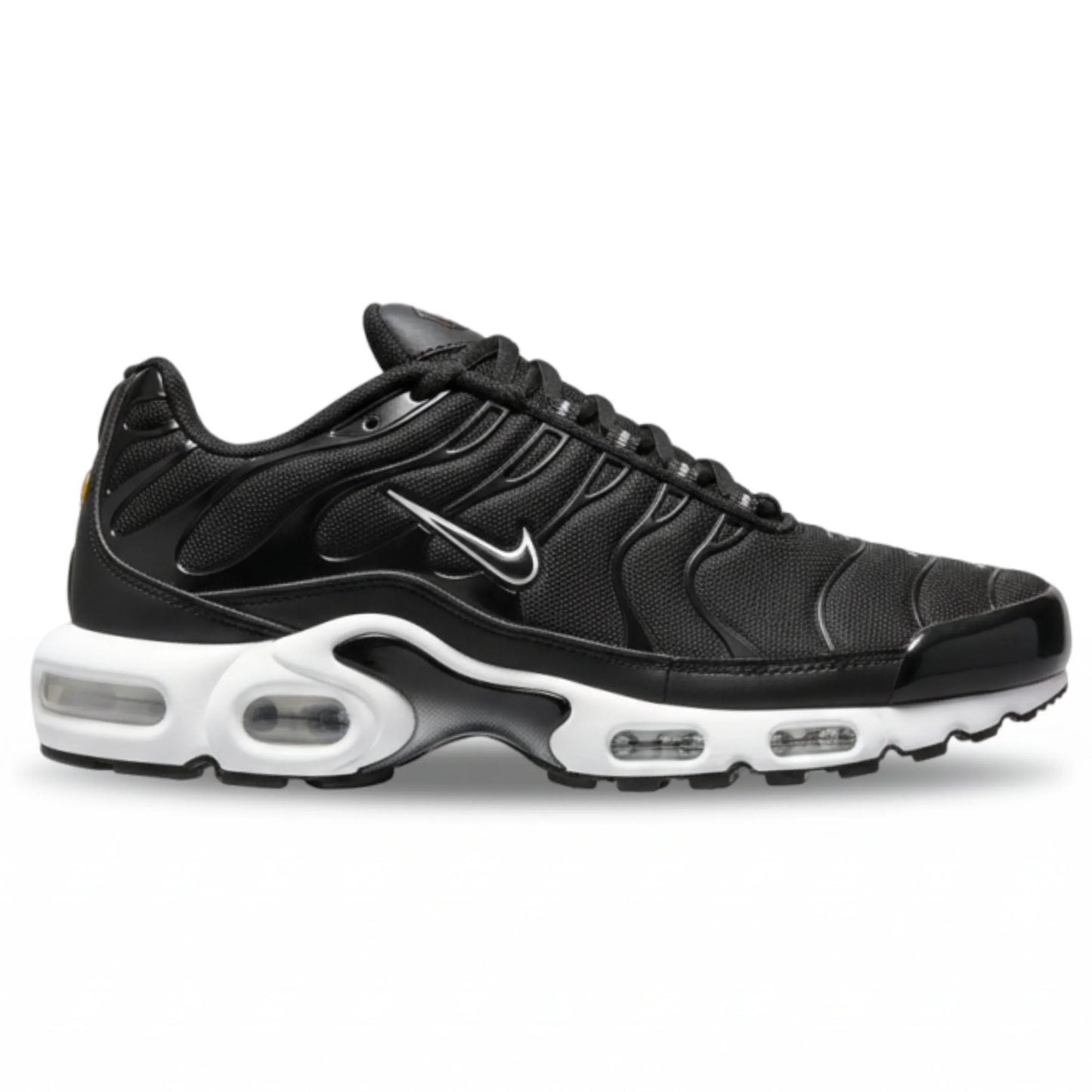 Tênis Nike TN Preto e Branco – Conforto e Estilo Urbano