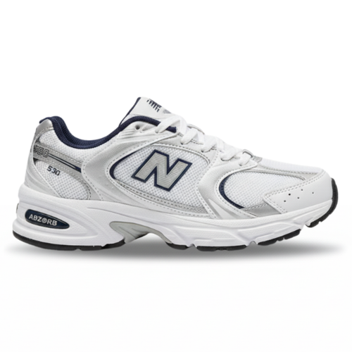 Tênis New Balance 530 Branco – Leve, Confortável e Atemporal