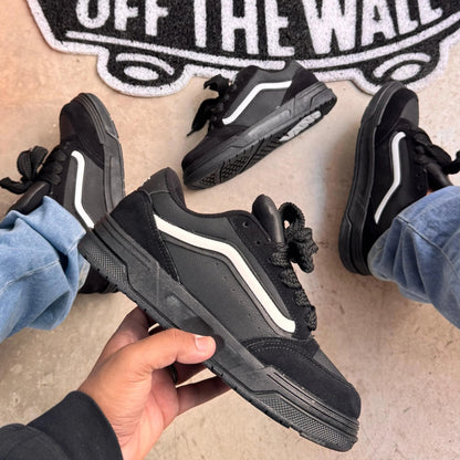 Tênis Vans Hylane Preto e Branco – Estilo Street