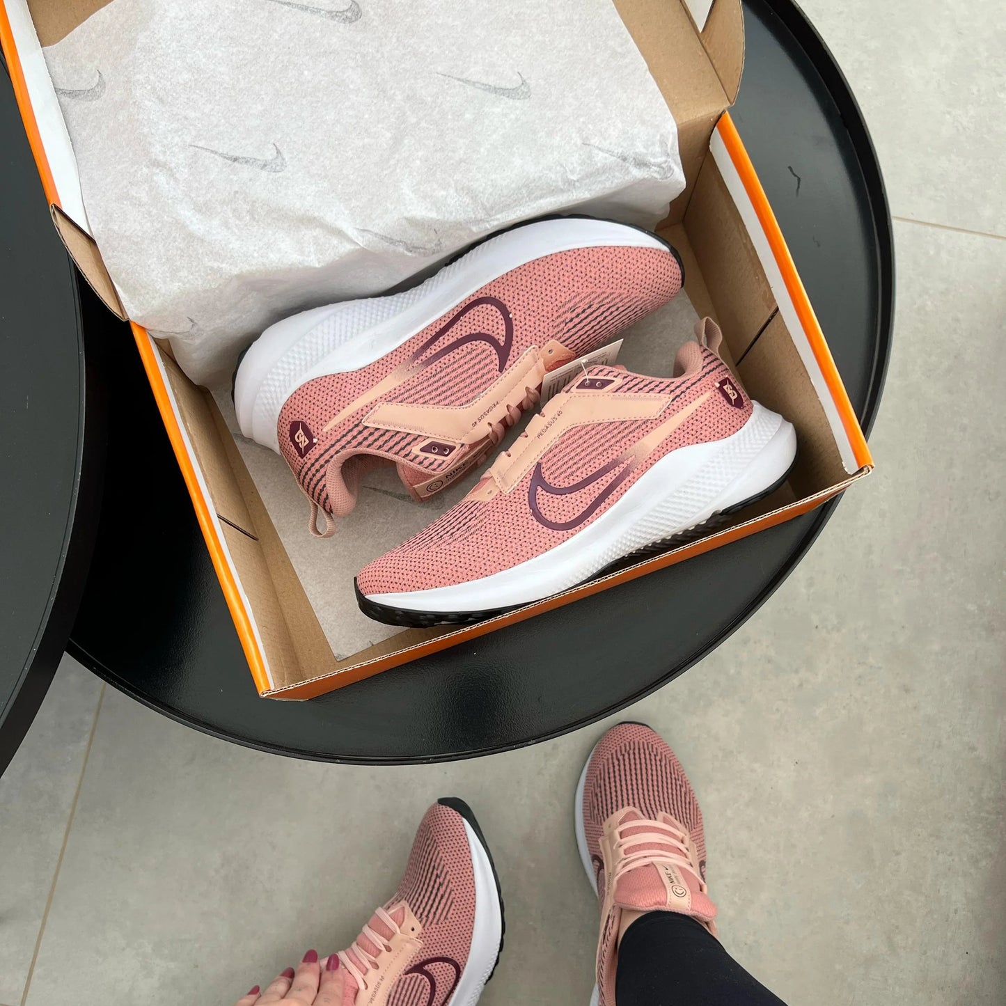 Tênis Nike Pegasus 40 Rosa – Estilo, Leveza e Conforto Premium