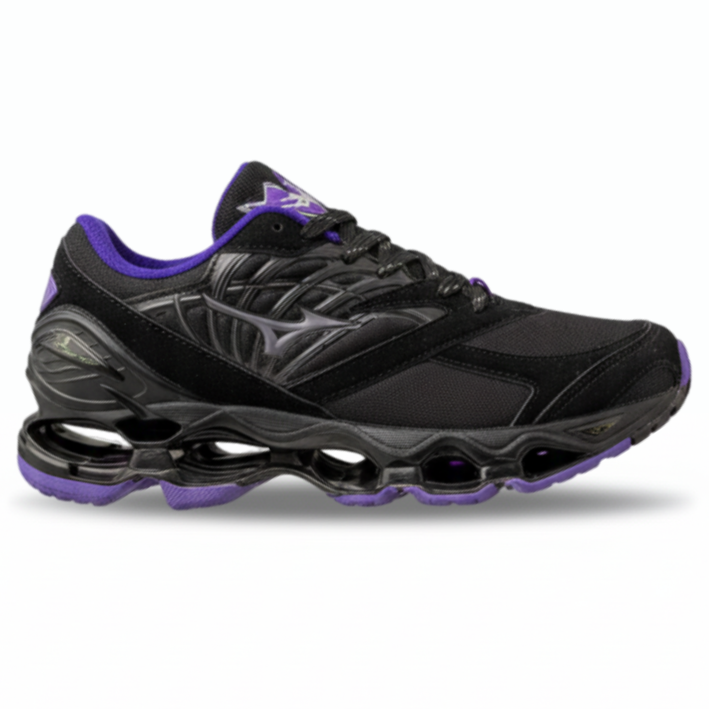 Tênis Mizuno Pro 13-S Preto Flor de Lótus – Edição Premium
