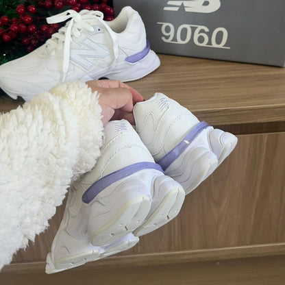 Tênis New Balance 9060 Branco – Visual Moderno e Confortável