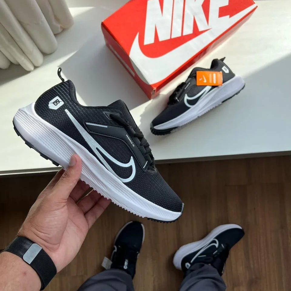 Tênis Nike Pegasus 40 Preto – Leve, Respirável e Ideal para Corrida