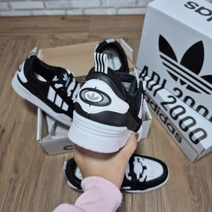 Tênis Adidas Adi2000 Preto e Branco – Estilo Casual Premium