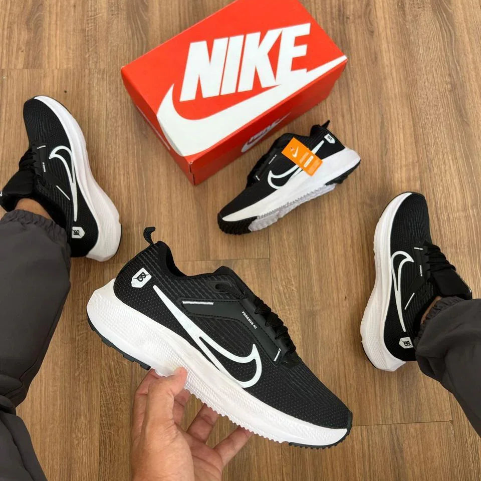 Tênis Nike Pegasus 40 Preto – Leve, Respirável e Ideal para Corrida